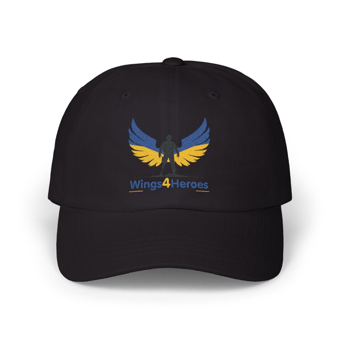 Wings4Heroes Classic Cap - Adjustable White Hat for Support and Style - Image 5