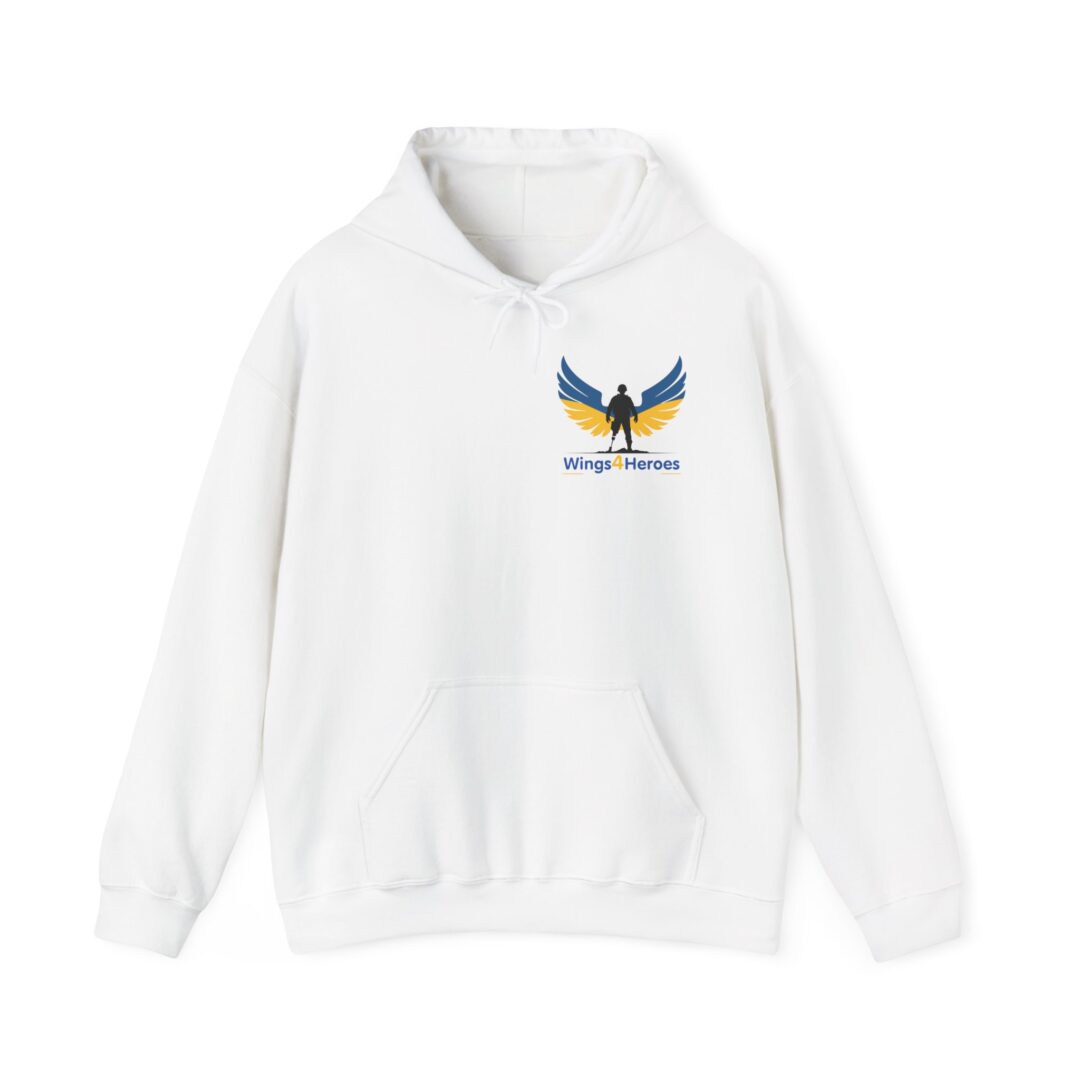 Wings of Heroes Unisex Hooded Sweatshirt - Inspirational Design for Everyday Comfort