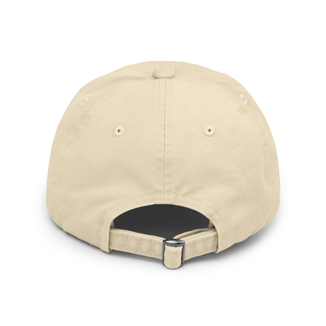 distress Hat black background - white black - Image 7